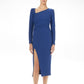 Carla Ruiz Blue Midi Dress-38/8-Fi&Co Boutique