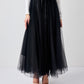 Carrie Tulle Skirt Black