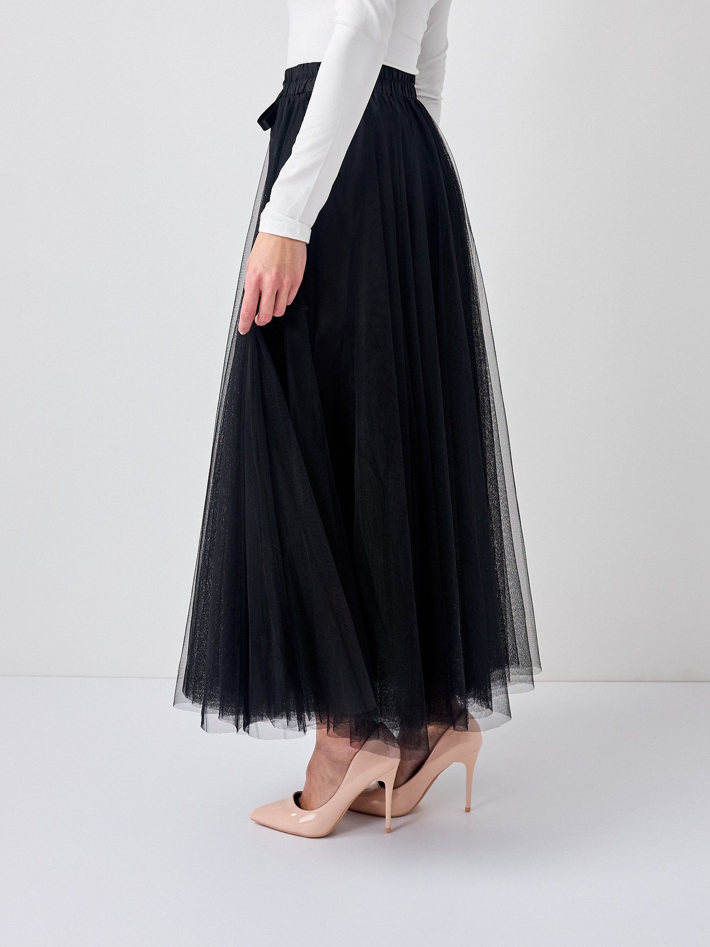 Carrie Tulle Skirt Black