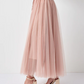 Carrie Tulle Skirt Blush-S/M-Fi&Co Boutique