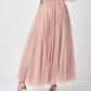 Carrie Tulle Skirt Blush-S/M-Fi&Co Boutique