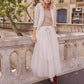 Carrie Tulle Skirt Cream-Fi&Co Boutique