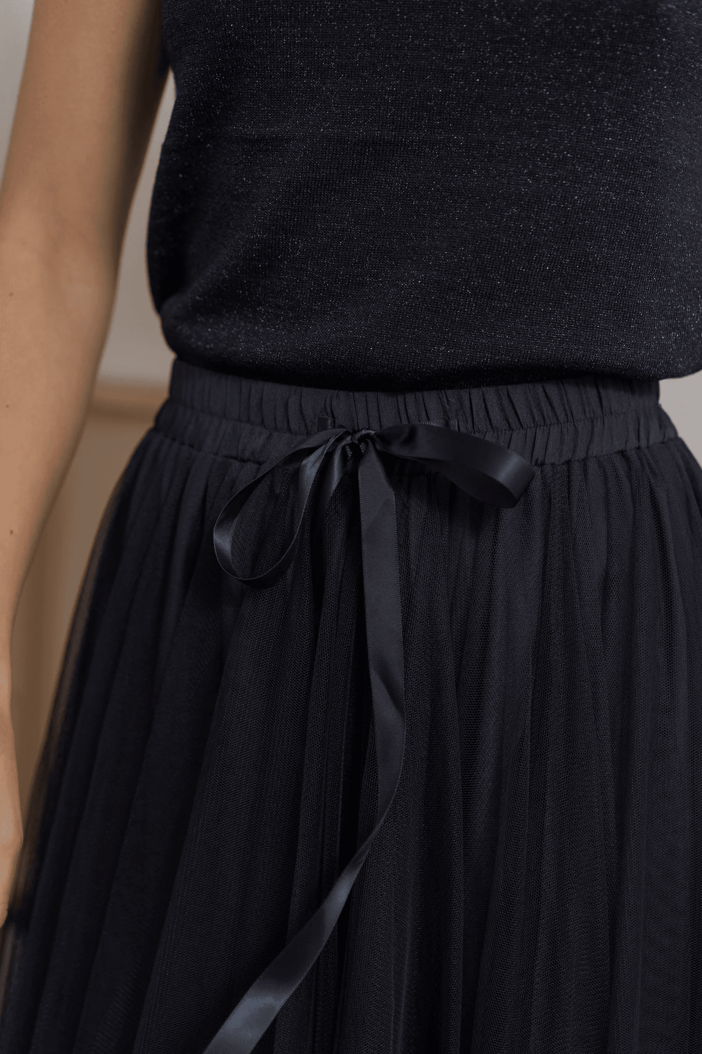 Carrie Tulle Skirt Navy