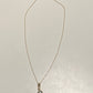 Diamond and Pearl Pendant Necklace