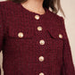 Kendra Cropped Tweed Jacket