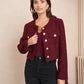 Kendra Cropped Tweed Jacket