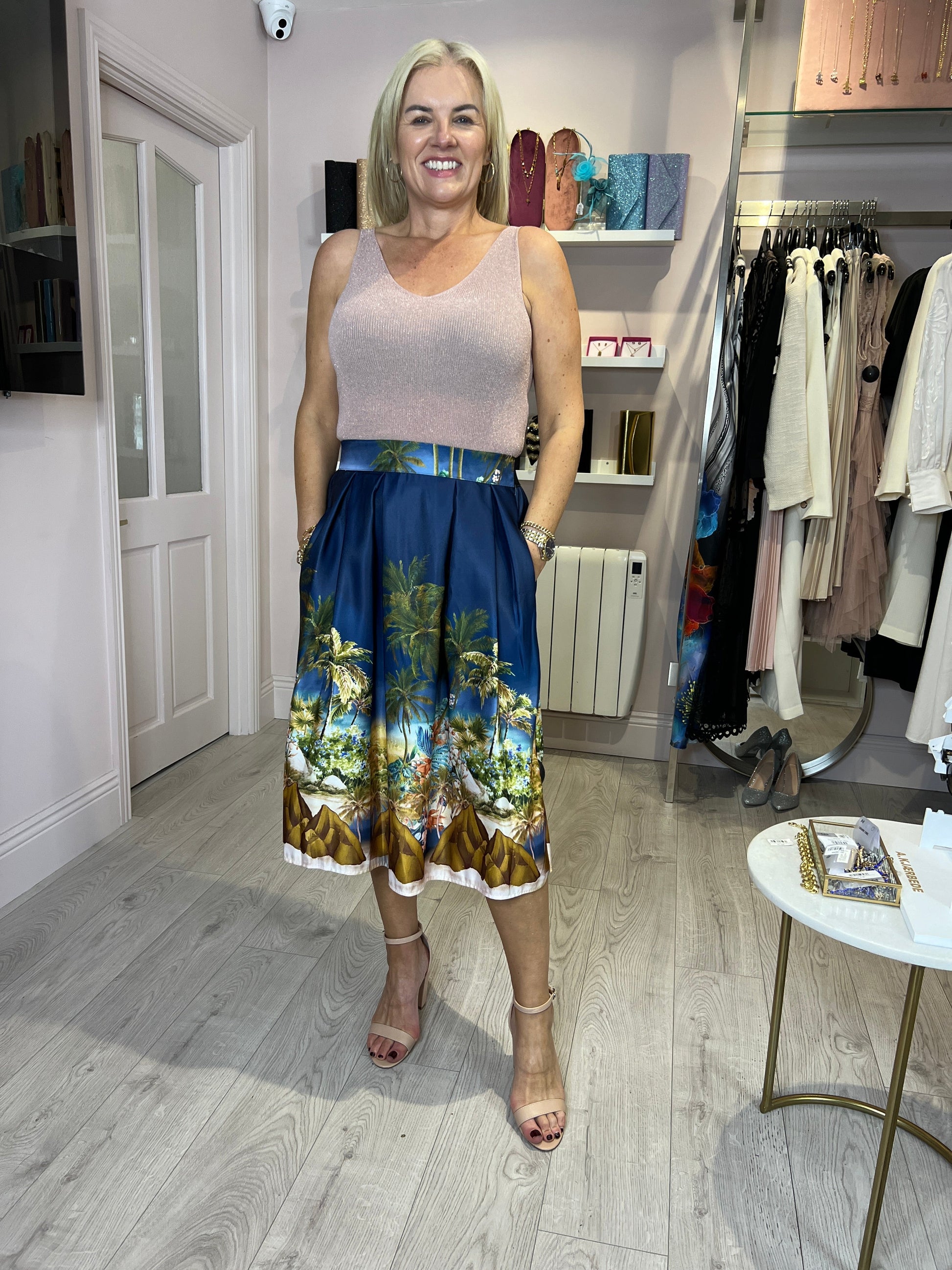 Regina Tropical Skirt-One Size-Fi&Co Boutique