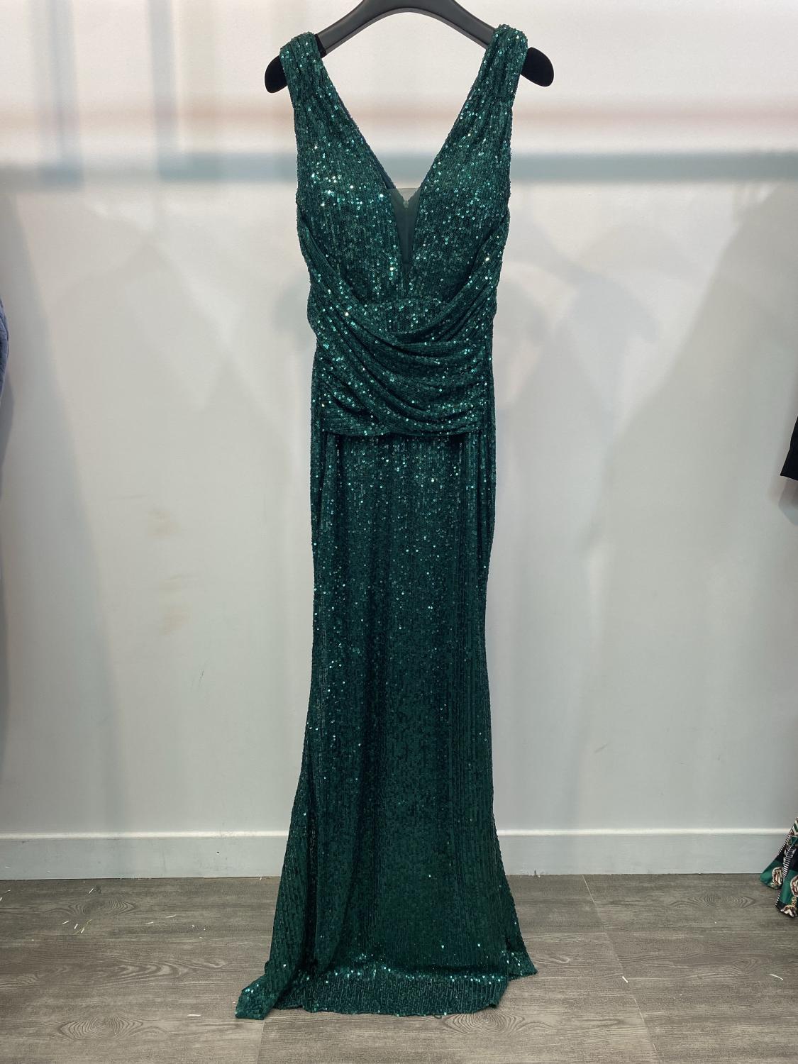 Yewande Dress-Green-Fi&Co Boutique